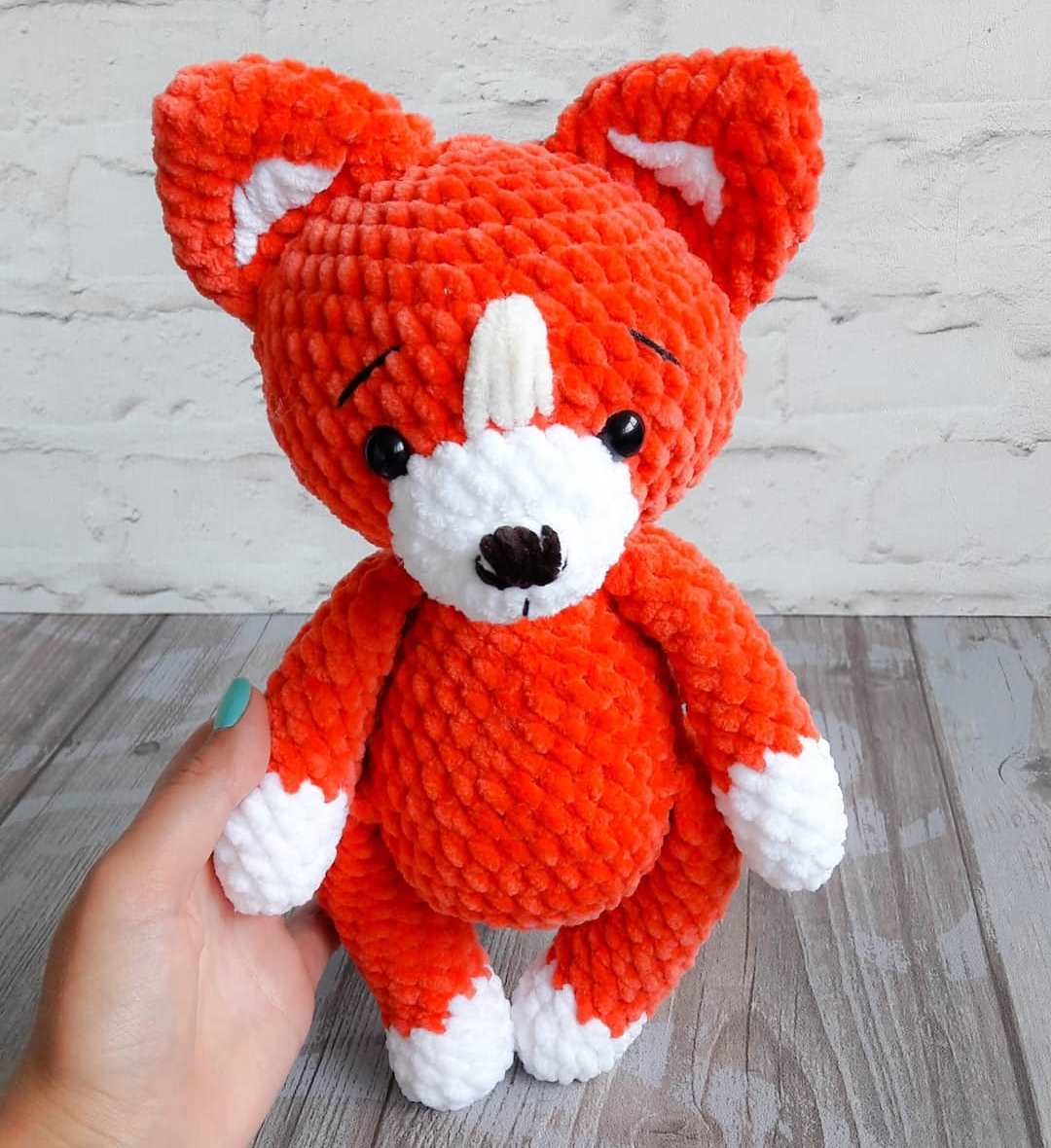 Amigurumi Crochet Fox Free Pattern-2