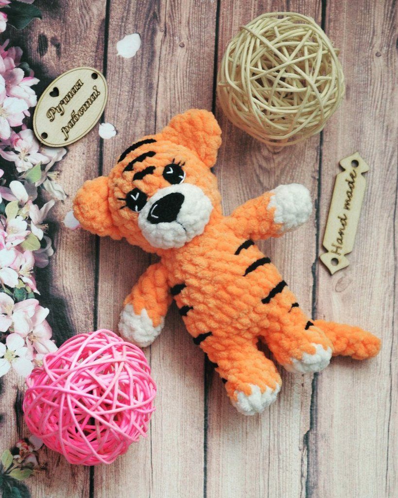 Amigurumi Crochet Tiger Free Pattern-2