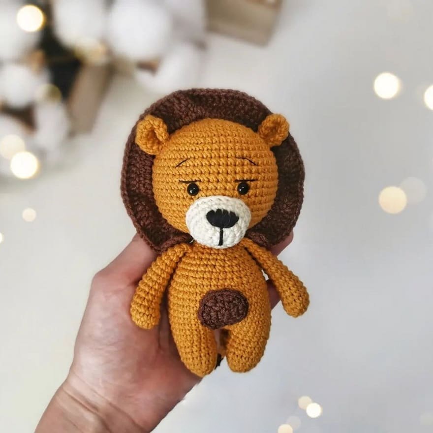 Amigurumi Cute Lion Free Pattern-2