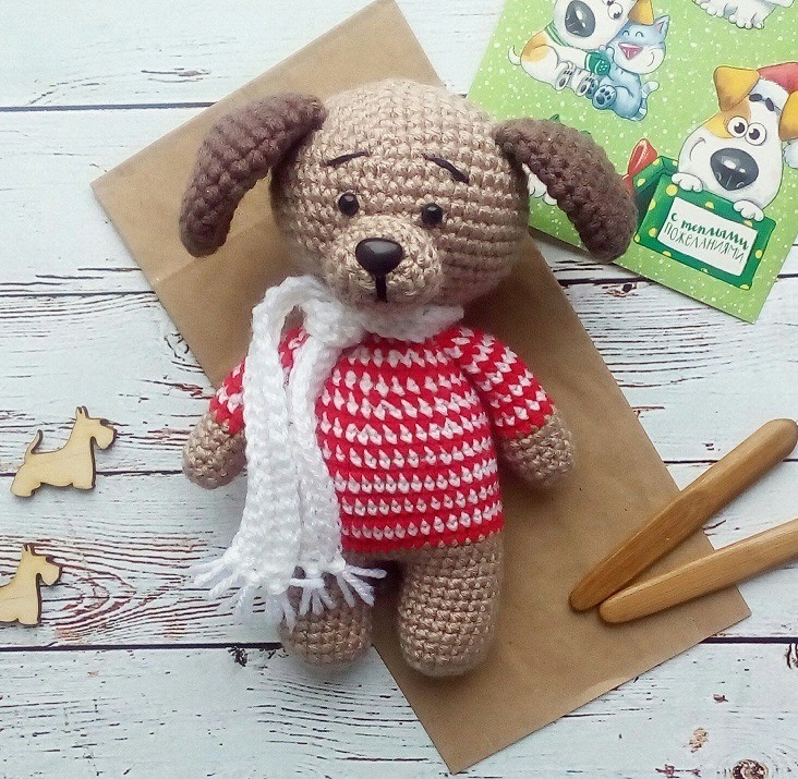 Amigurumi Dog Barbos Free Pattern-2