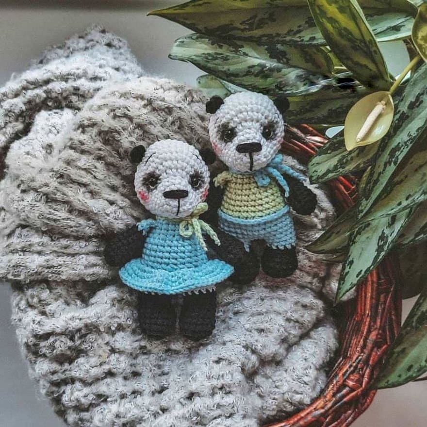 Amigurumi Little Panda Free Pattern-3