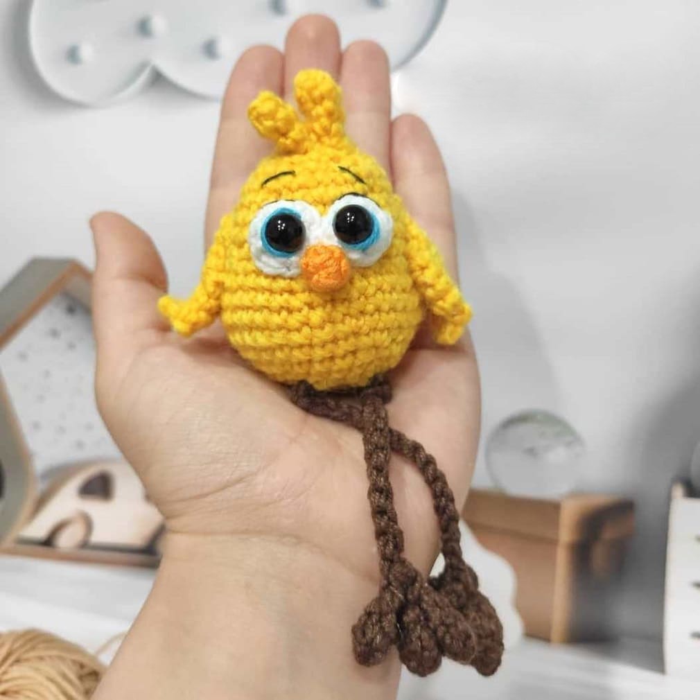 Amigurumi Long-legged Chick Free Pattern-1