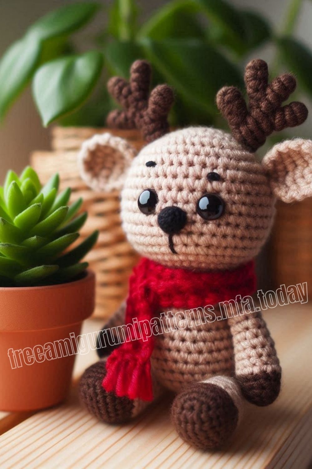 Amigurumi Plush Elk Free Pattern-1 – Free Amigurumi Patterns