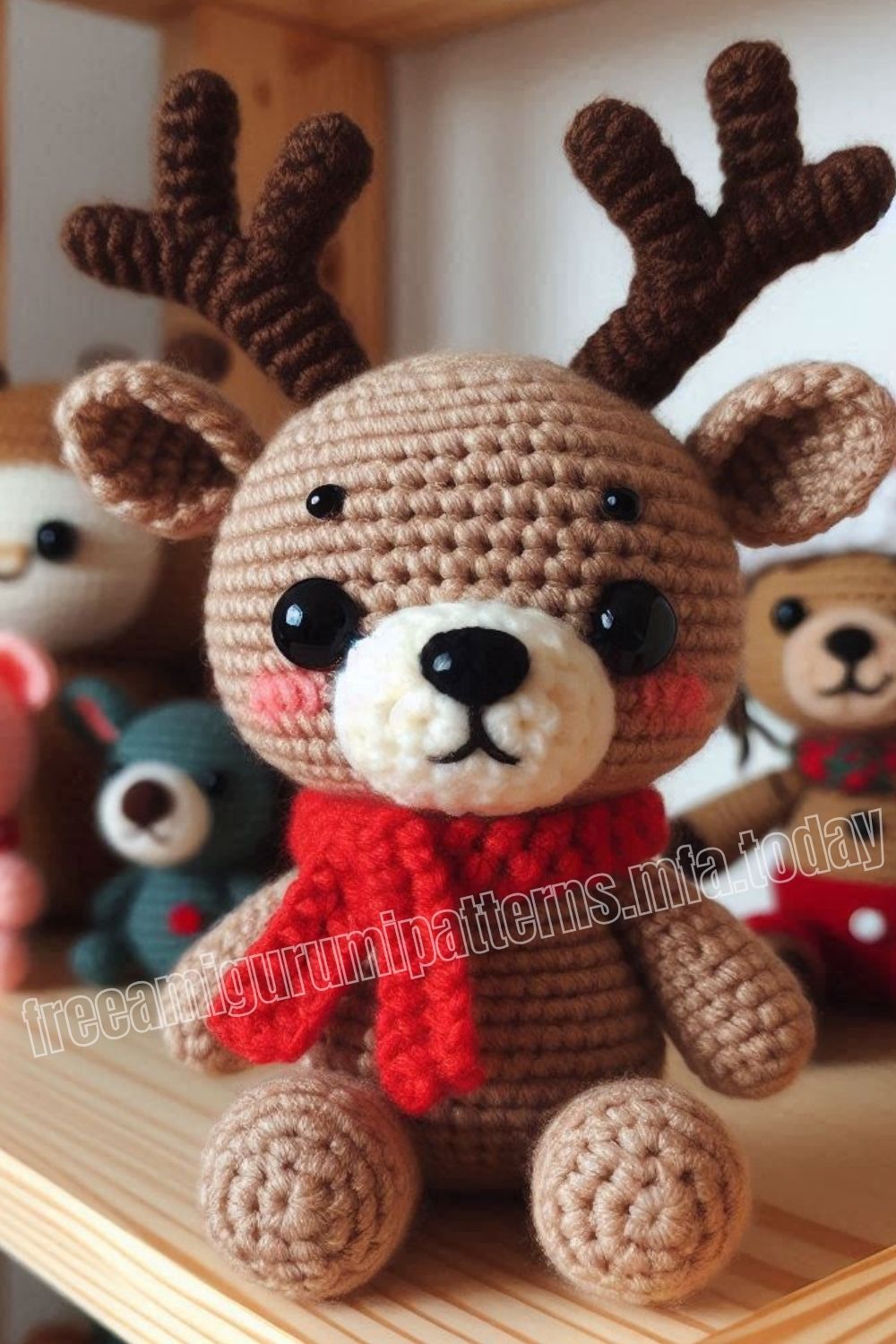 Amigurumi Plush Elk Free Pattern-1 – Free Amigurumi Patterns