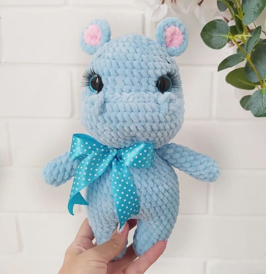 Amigurumi Plush Hippo Free Pattern-1