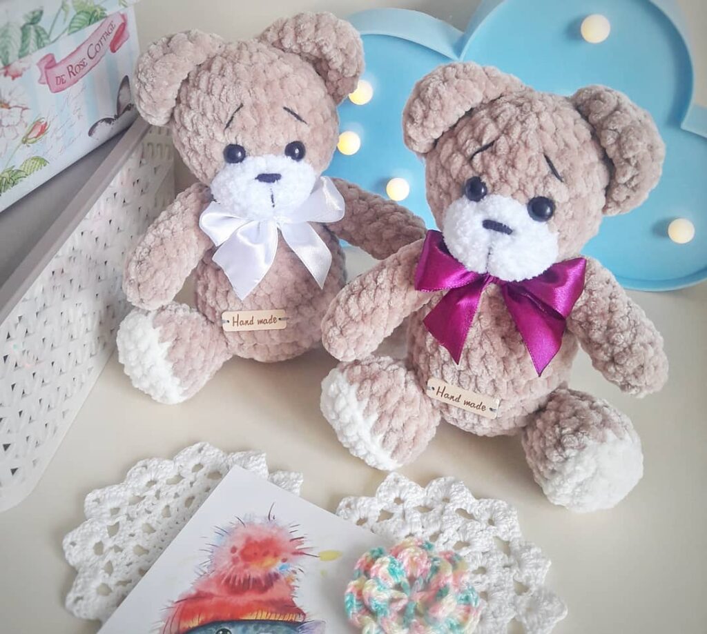 Amigurumi Plush Teddy Bear Free Pattern-4