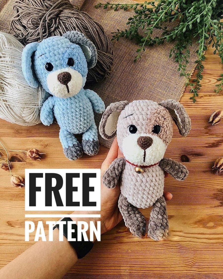 Amigurumi Rex the Dog Free Pattern-1 – Free Amigurumi Patterns