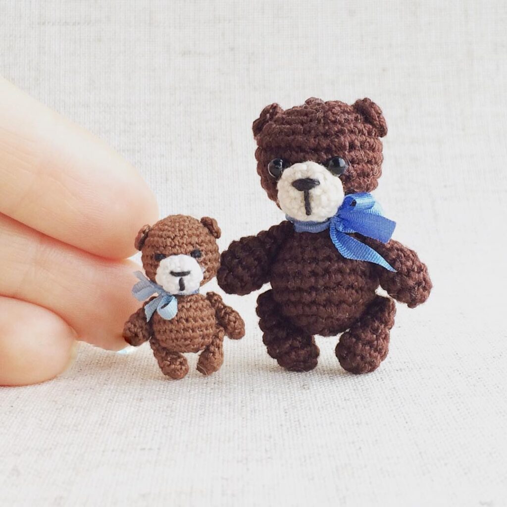 Amigurumi Tiny Bear Free Pattern-1