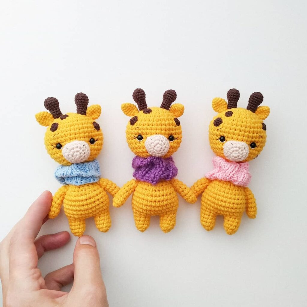 Amigurumi Tiny Giraffe Free Pattern-2