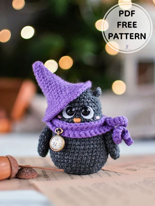 Amigurumi Halloween Owl Free Pattern-1