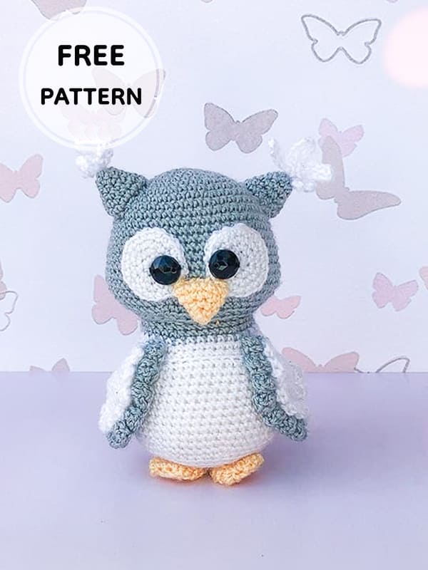 Amigurumi Little Owl Free Pattern-1