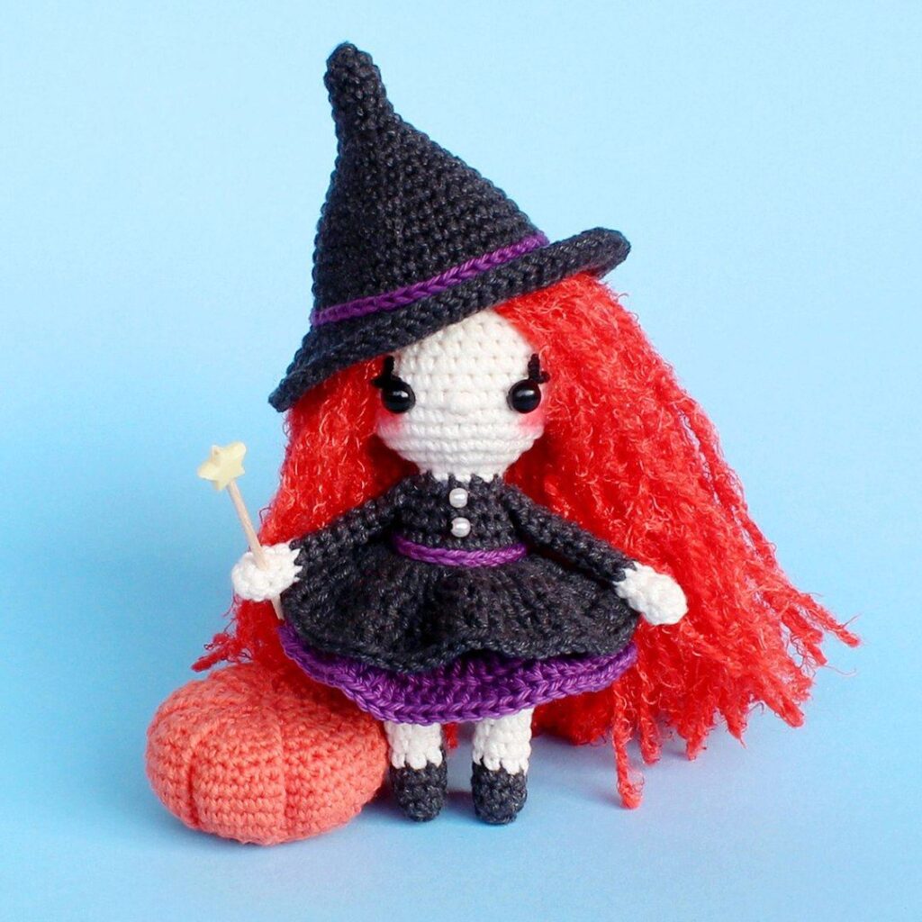 Amigurumi Little Witch Free Pattern-1