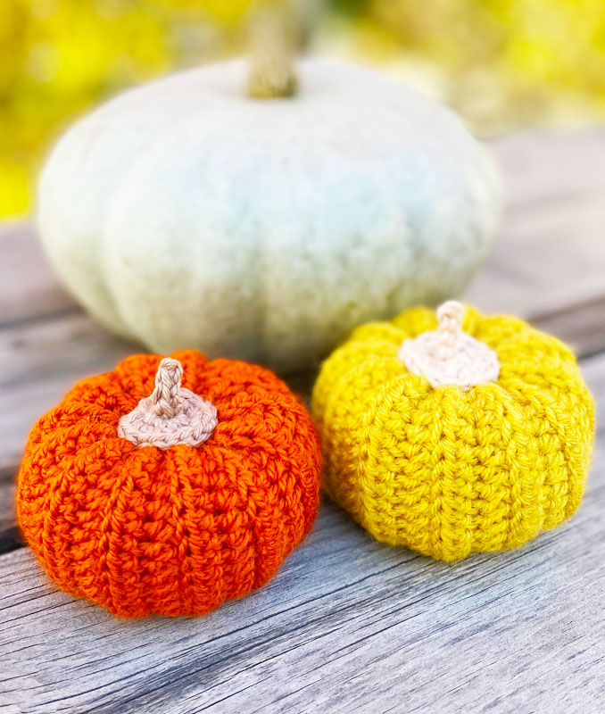 Amigurumi Orange Pumpkin Free Pattern-1