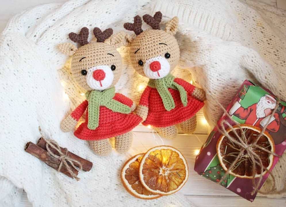 Amigurumi Christmas Reindeer Free Pattern-1