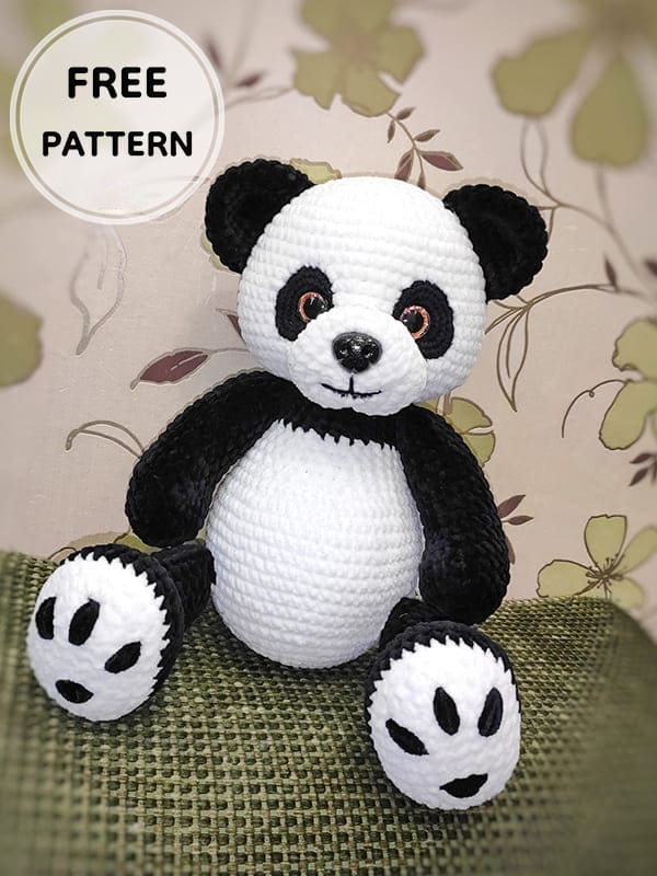 Amigurumi Crochet Panda Free Pattern-1