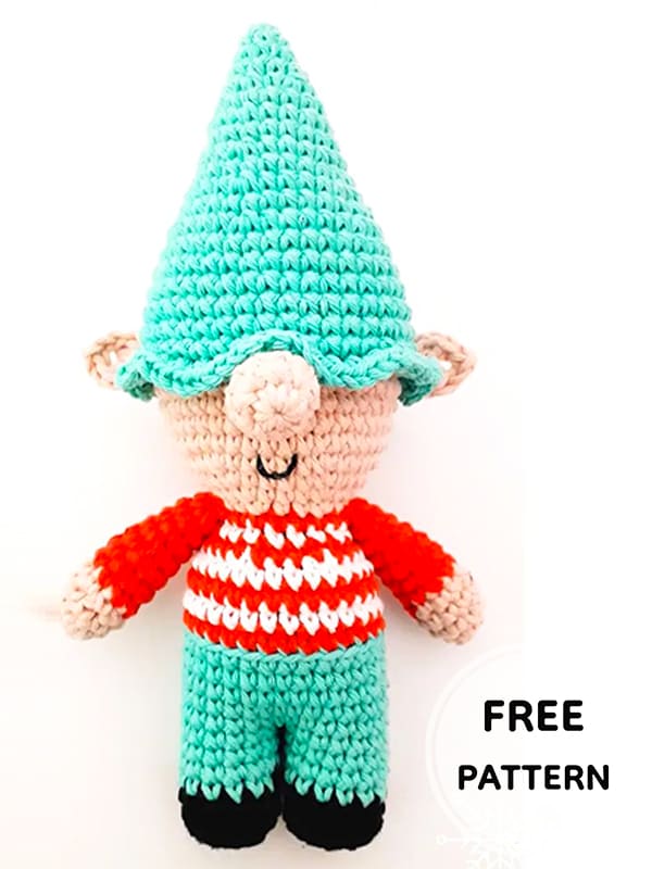 Amigurumi Elf Gnome Free Pattern-1