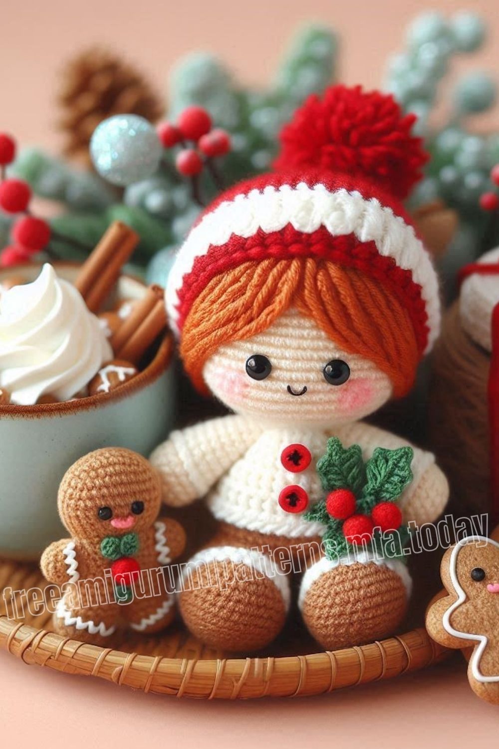 Amigurumi Gingerbread Girl Free Pattern-1 – Free Amigurumi Patterns