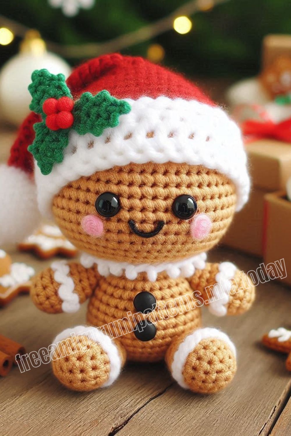 Amigurumi Gingerbread Girl Free Pattern-1 – Free Amigurumi Patterns