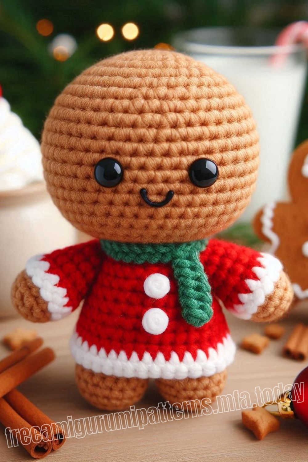 Amigurumi Gingerbread Girl Free Pattern-1 – Free Amigurumi Patterns