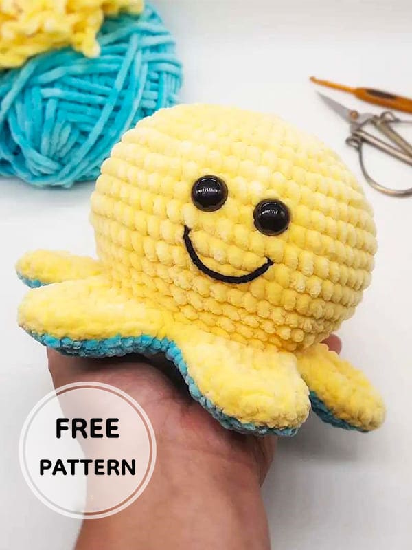 Amigurumi Plush Octopus Free Pattern-1