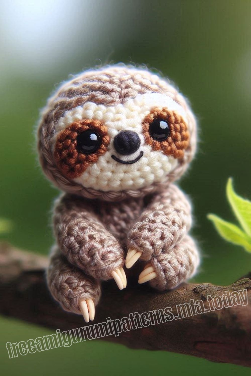 Amigurumi Plush Sloth Free Pattern-1 – Free Amigurumi Patterns