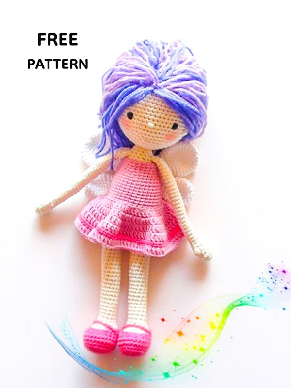 Amigurumi Spring Fairy Doll Free Pattern-1