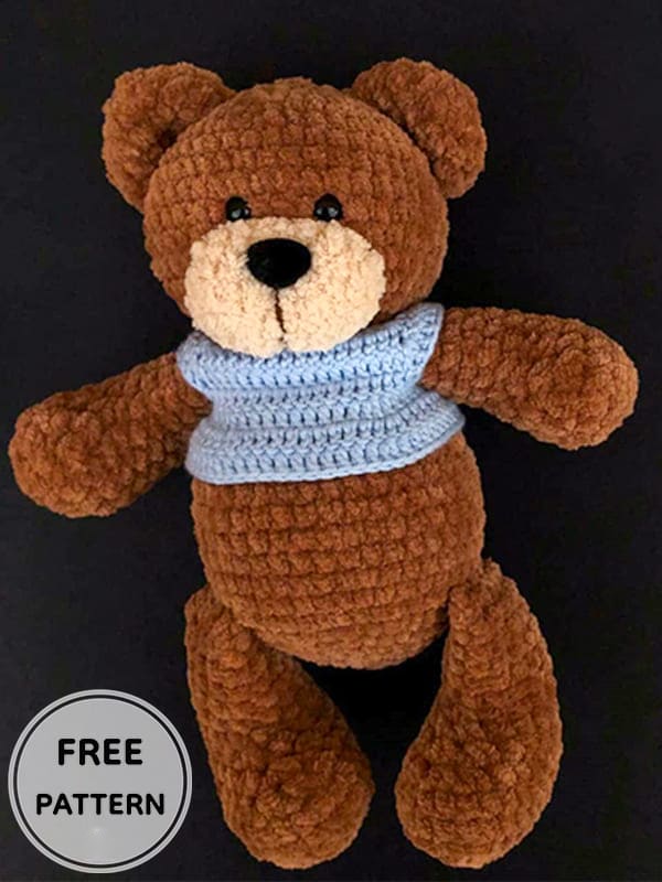 Amigurumi Teddy Bear Frank Free Pattern-1