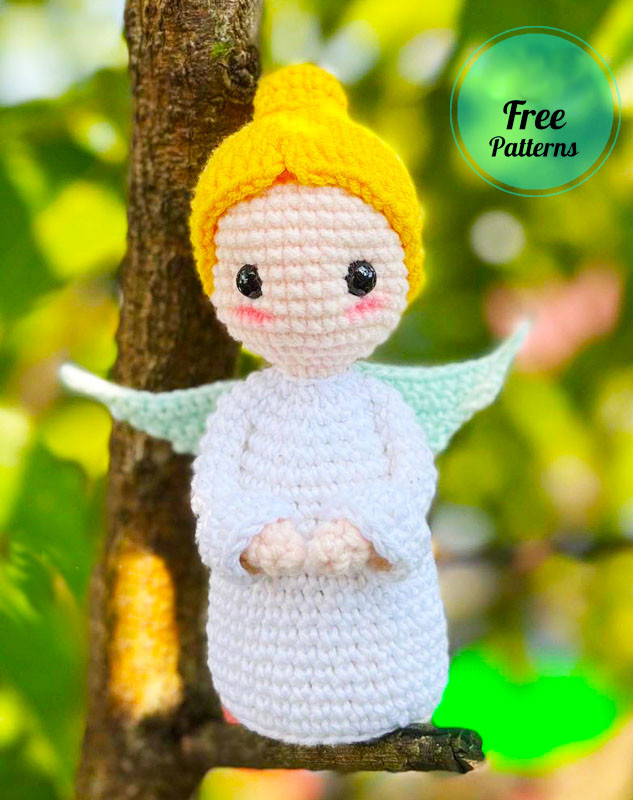 Amigurumi Christmas Angel Doll Free Pattern-1