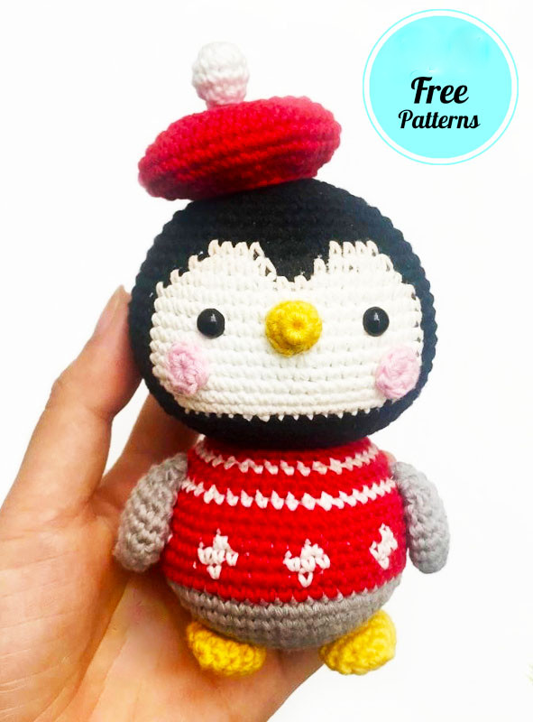 Amigurumi Christmas Penguin Martin Free Pattern-1