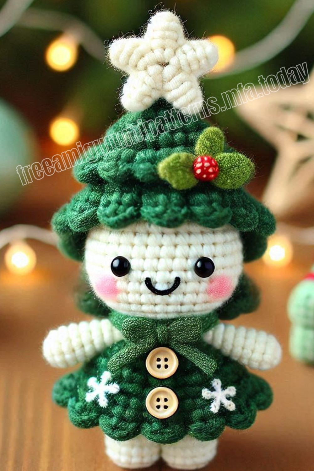 Amigurumi Christmas Pine Tree Free Pattern-1 – Free Amigurumi Patterns