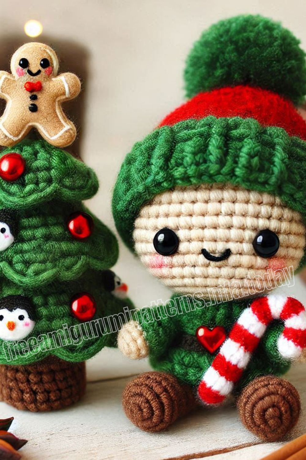 Amigurumi Christmas Pine Tree Free Pattern-1 – Free Amigurumi Patterns