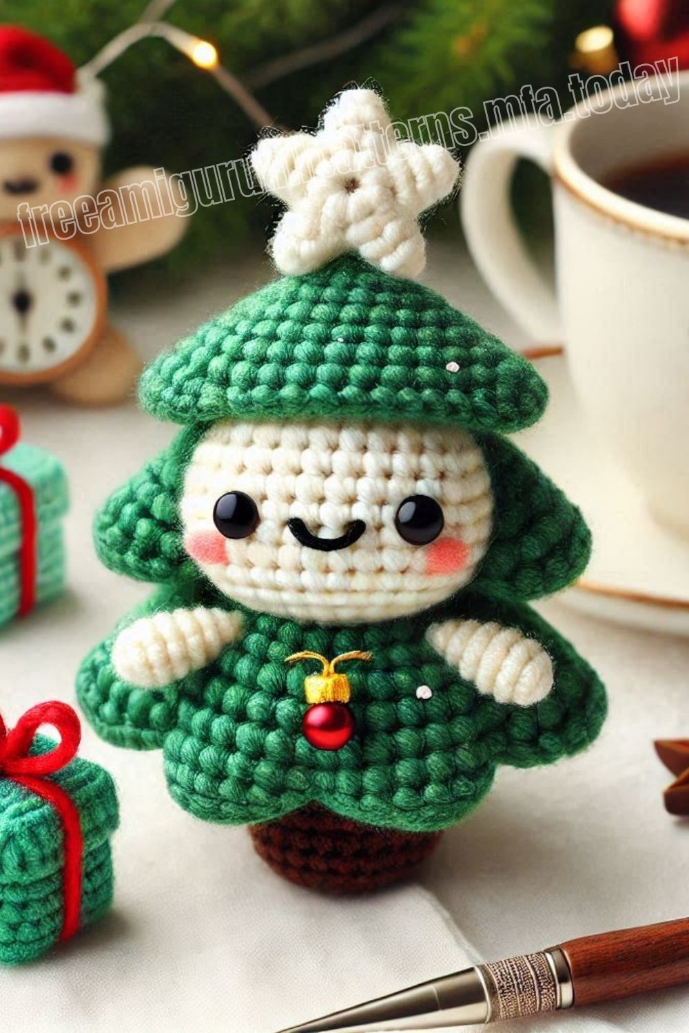 Amigurumi Christmas Pine Tree Free Pattern-1 – Free Amigurumi Patterns