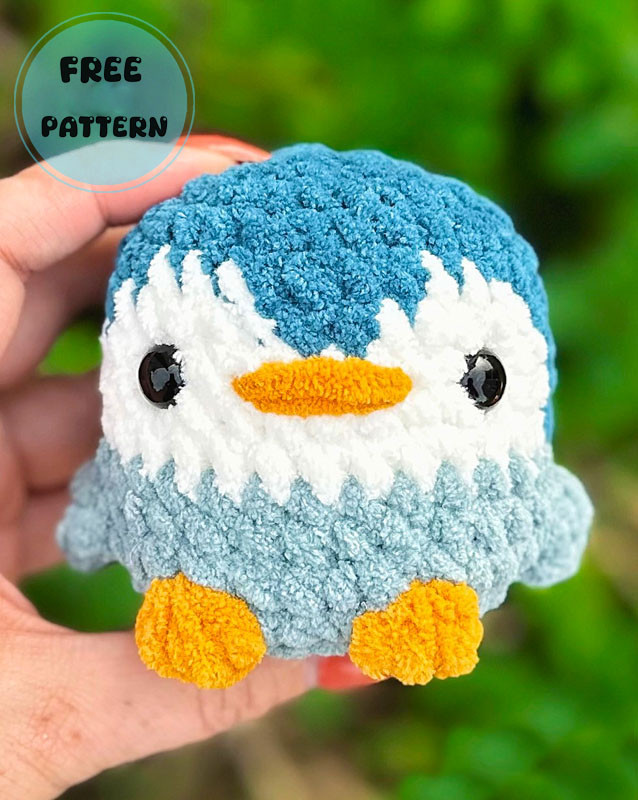 Amigurumi Chunky Yeti and Penguin Free Pattern-1