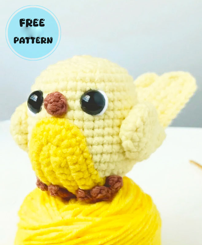 Amigurumi Little Tweety Free Pattern-1