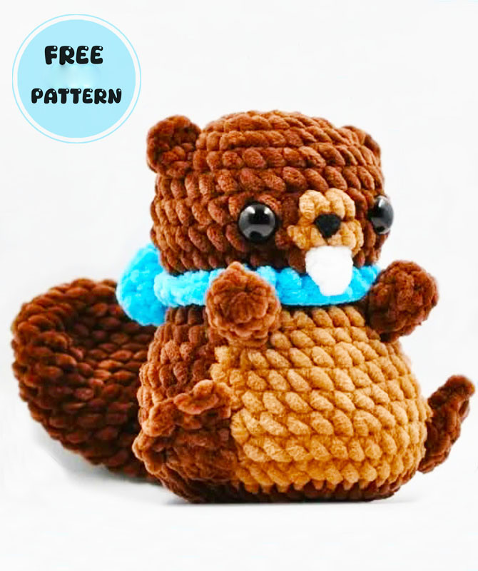 Amigurumi Plush Beaver Joffy Free Pattern-1