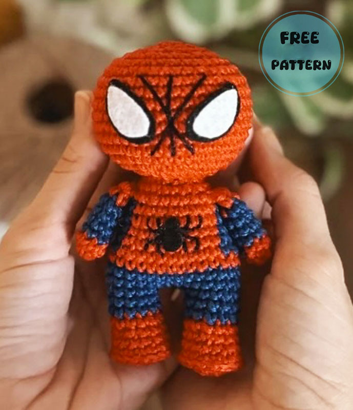 Amigurumi Amazing Spiderman Free Pattern-1