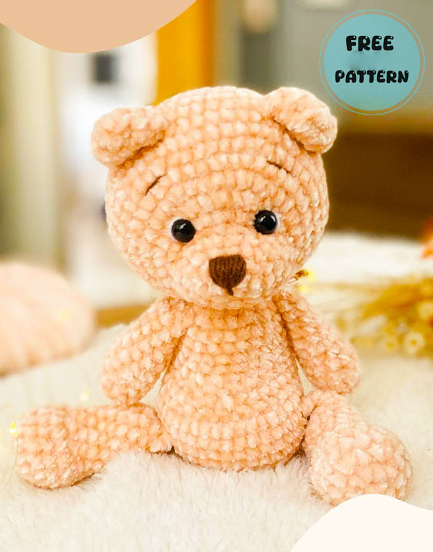 Amigurumi Teddy Bear Algo Free Pattern-1