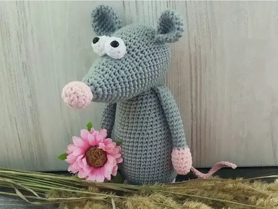 Amigurumi Crochet Rat Mouse Free Pattern-1