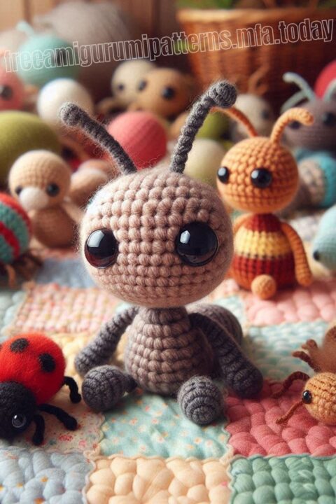 Amigurumi Little Ant Free Pattern-1 – Free Amigurumi Patterns