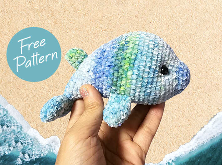 Amigurumi Mini Dolphin Free Pattern-1