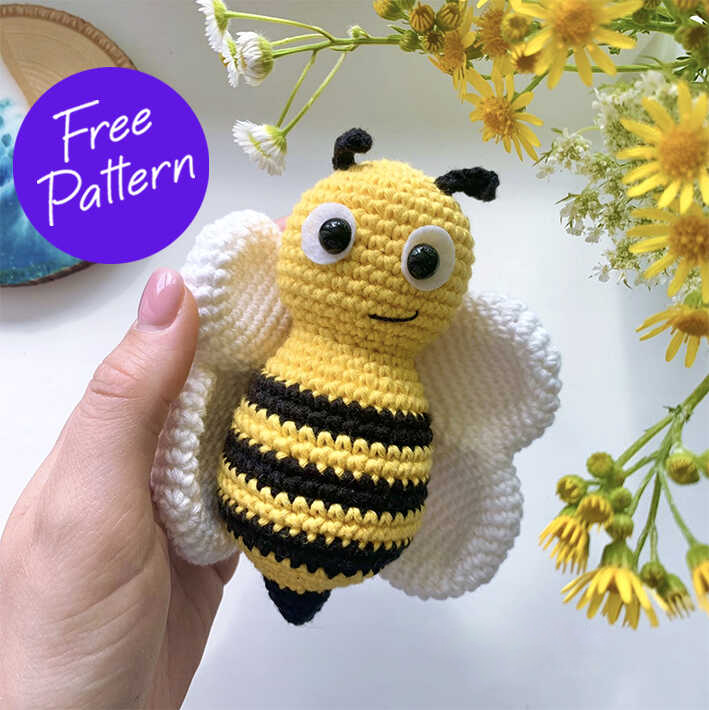 Amigurumi Crochet Bee Chen Free Pattern-1