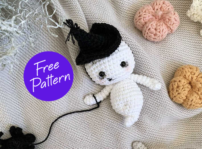 Amigurumi Crochet Ghost Free Pattern-1