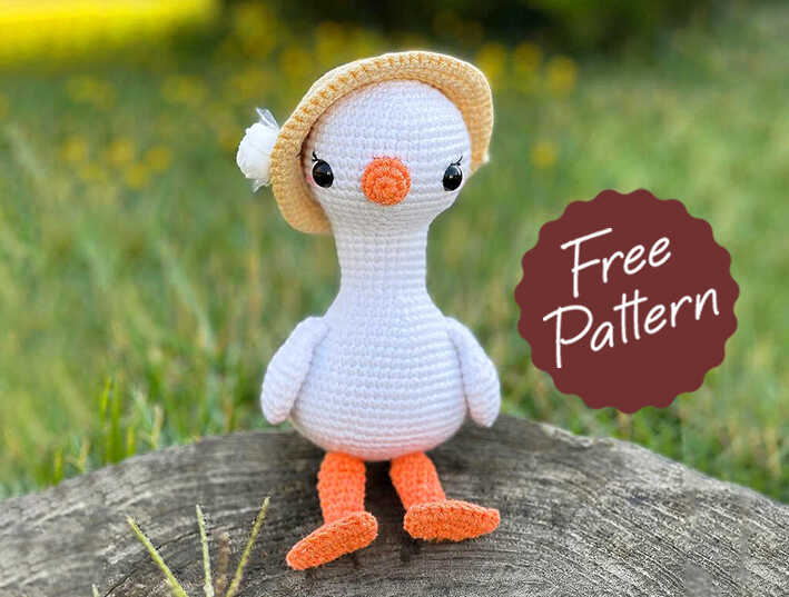 Amigurumi Crochet Goose Free Pattern-1