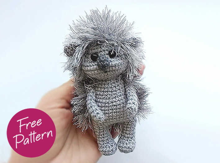 Amigurumi Crochet Hedgehog Free Pattern-1