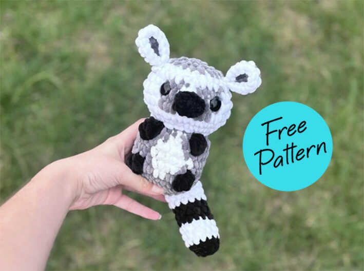 Amigurumi Crochet Lemur Ronny Free Pattern-1