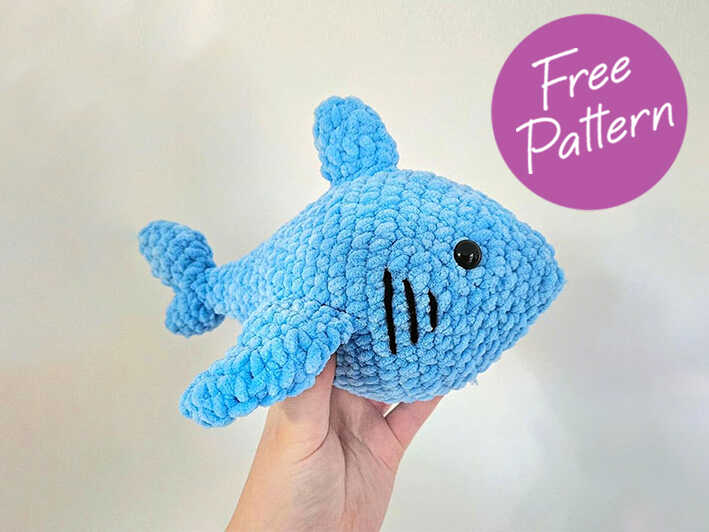 Amigurumi Crochet Shark Bruce Free Pattern-1