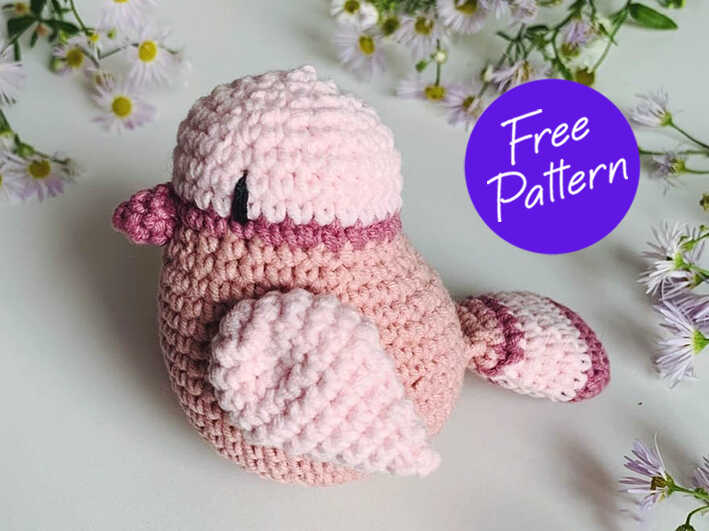Amigurumi Cute Bird Free Pattern-1