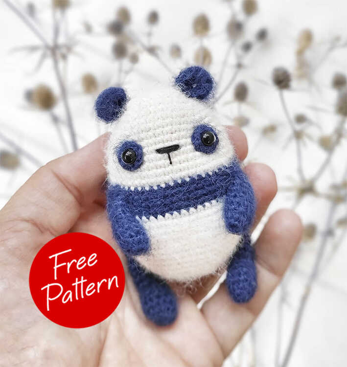 Amigurumi Little Crochet Panda Free Pattern-1