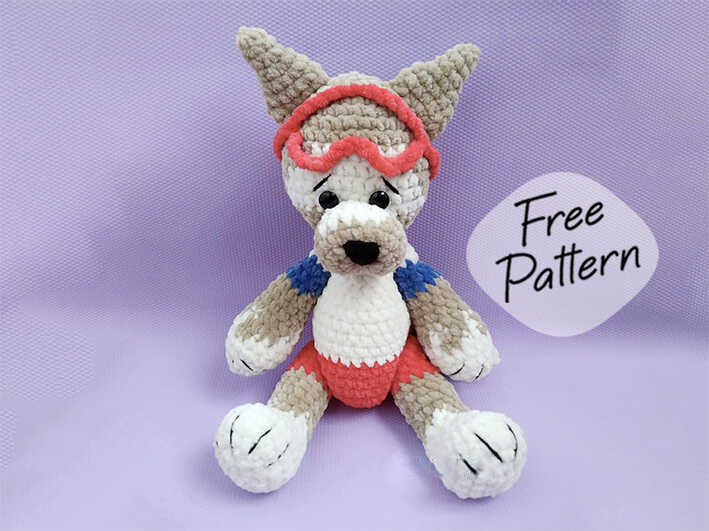 Amigurumi Wolf Free Pattern-1