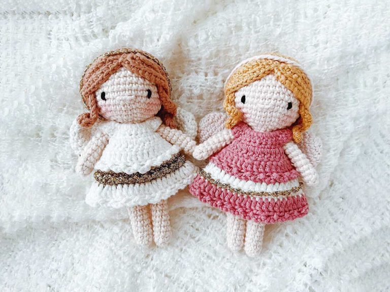 Amigurumi Crochet Angel Free Pattern-1